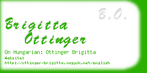 brigitta ottinger business card